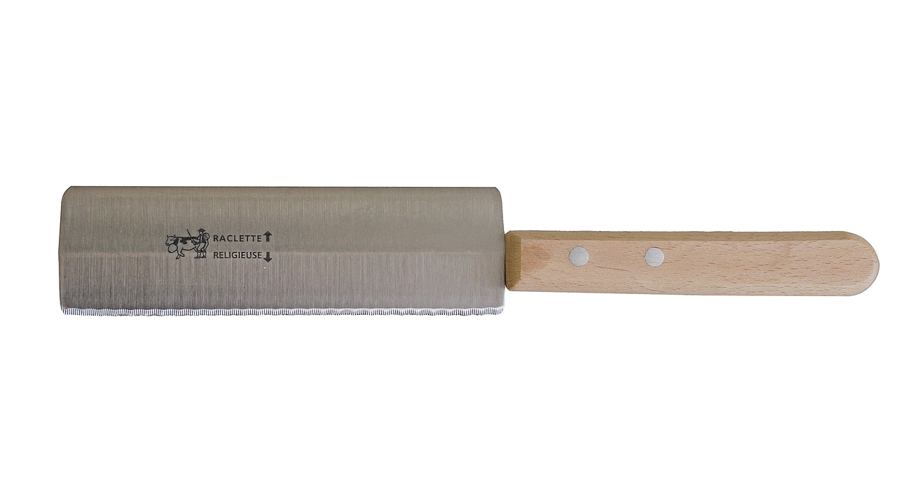 157092 Abstreich-Messer  Holzgriff
