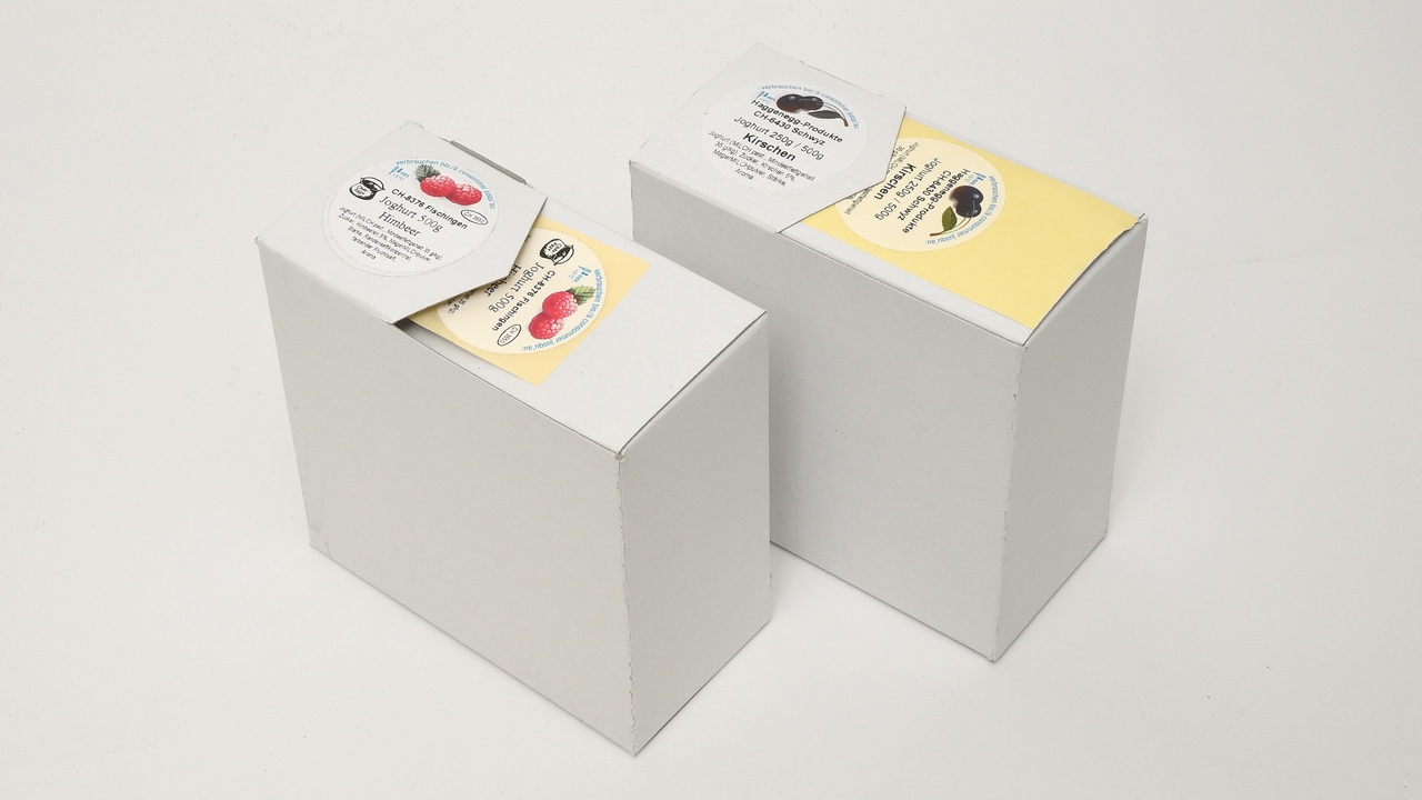 196502 Jogurt Selbstklebe-Etiketten weiss Ø 48 mm 1'000 Stk.