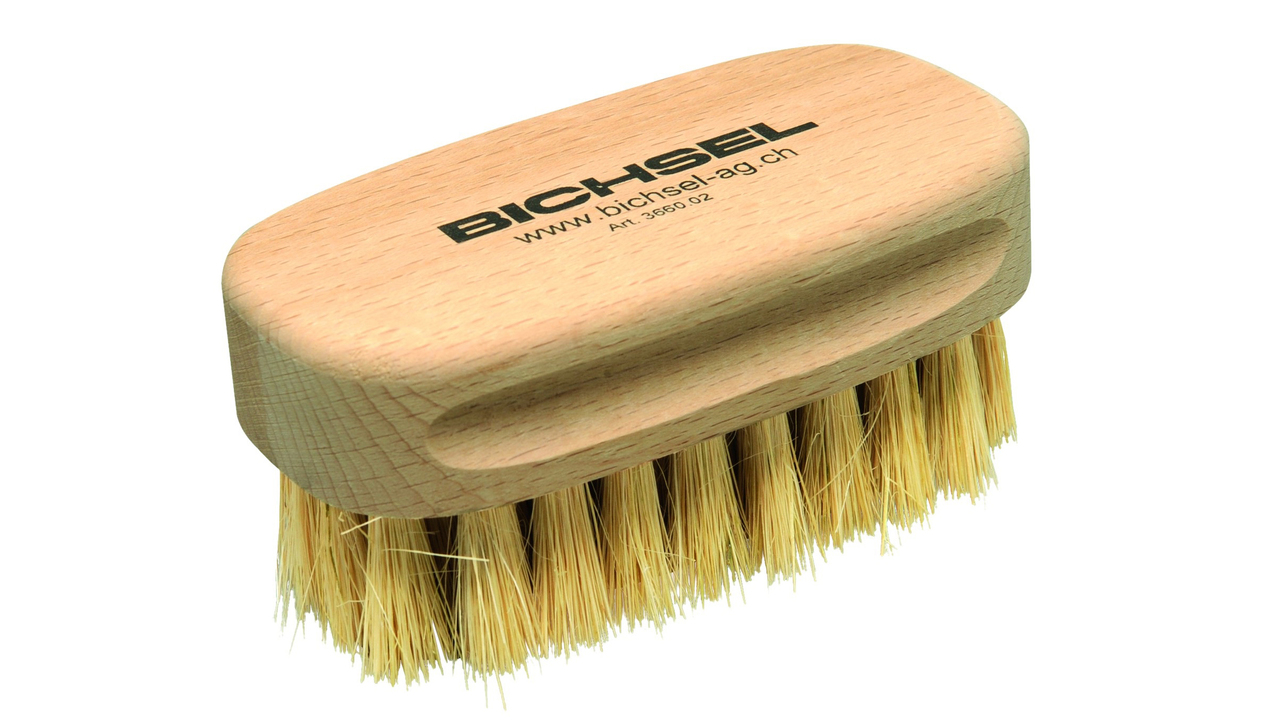 366004 Käse-Waschbürste oval Naturborsten weich