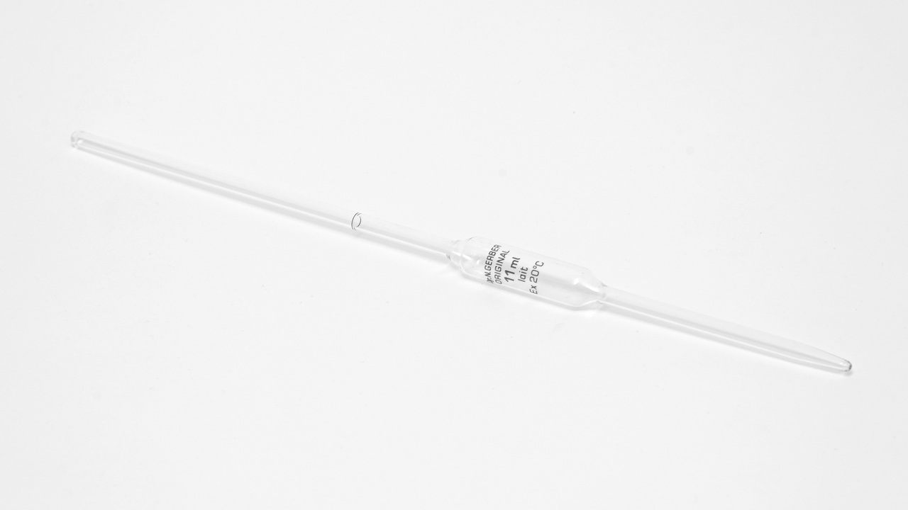 523034 Voll-Pipette Milch 11 ml