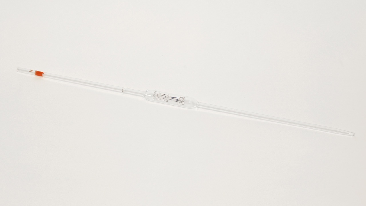 523038 Voll-Pipette Milch 10 ml lang