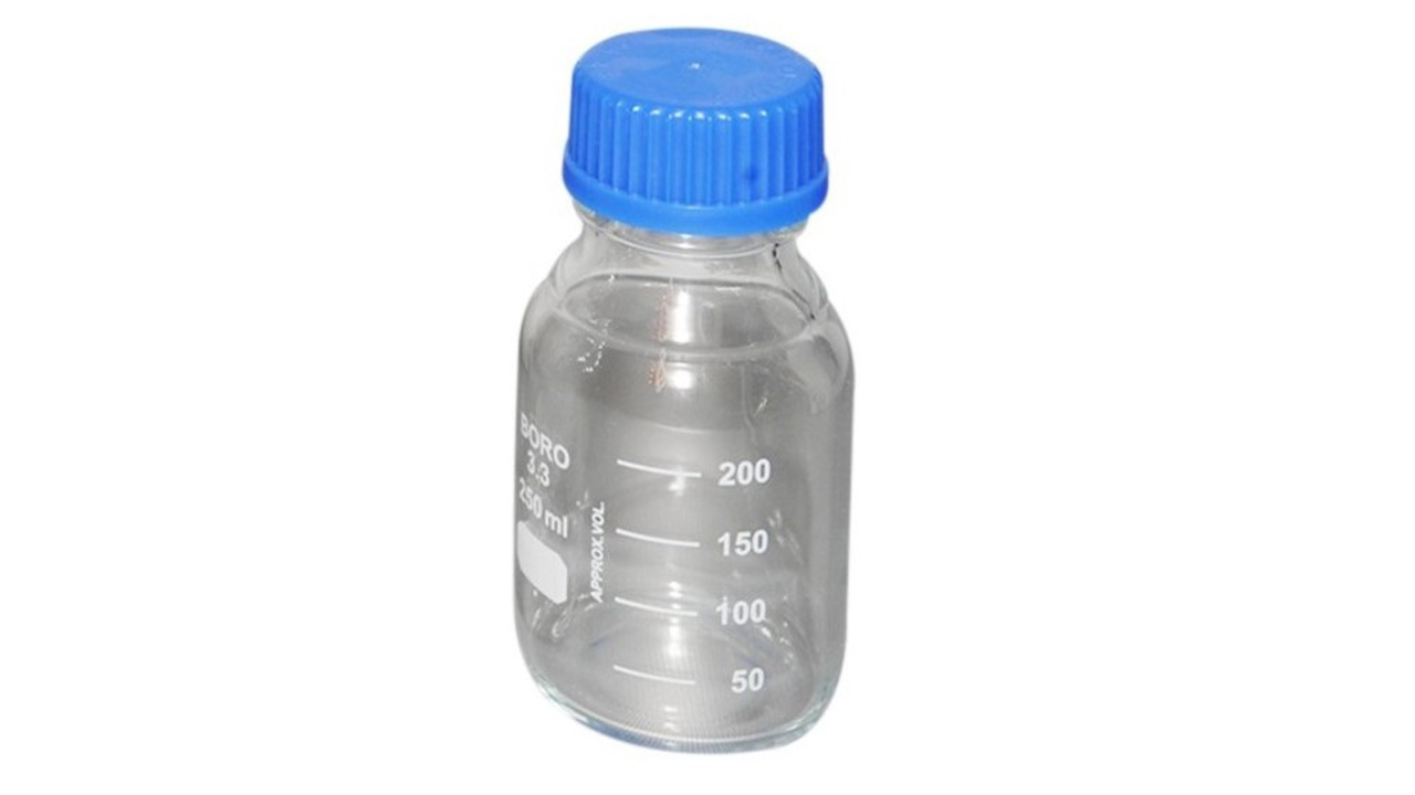 555199 Kulturen-Flasche Glas 0.25 Liter