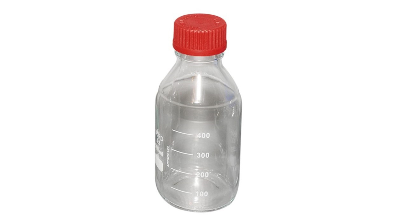 555200 Kulturen-Flasche Glas 0.5 Liter