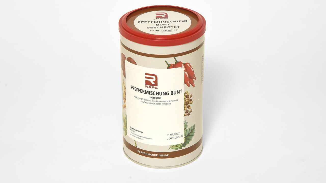 699029 Pfeffermischung bunt geschrotet, 550 g