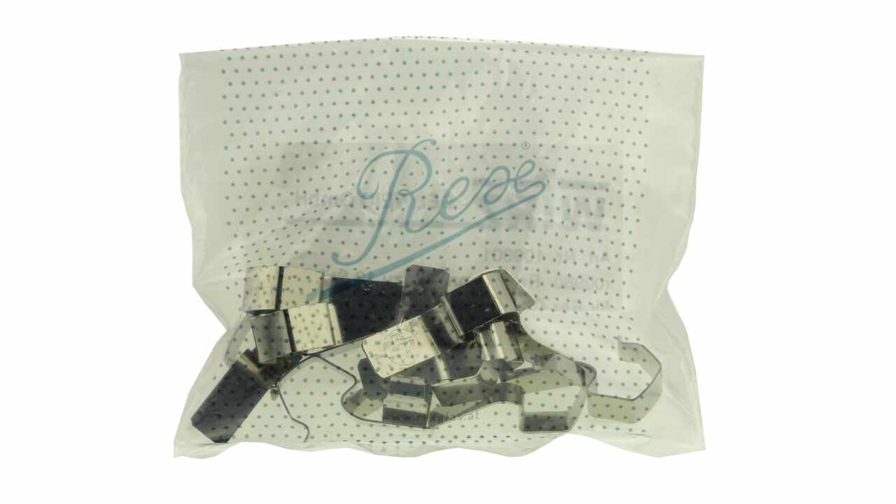 810150 Rex-Klammern, Pack à 10 Stück