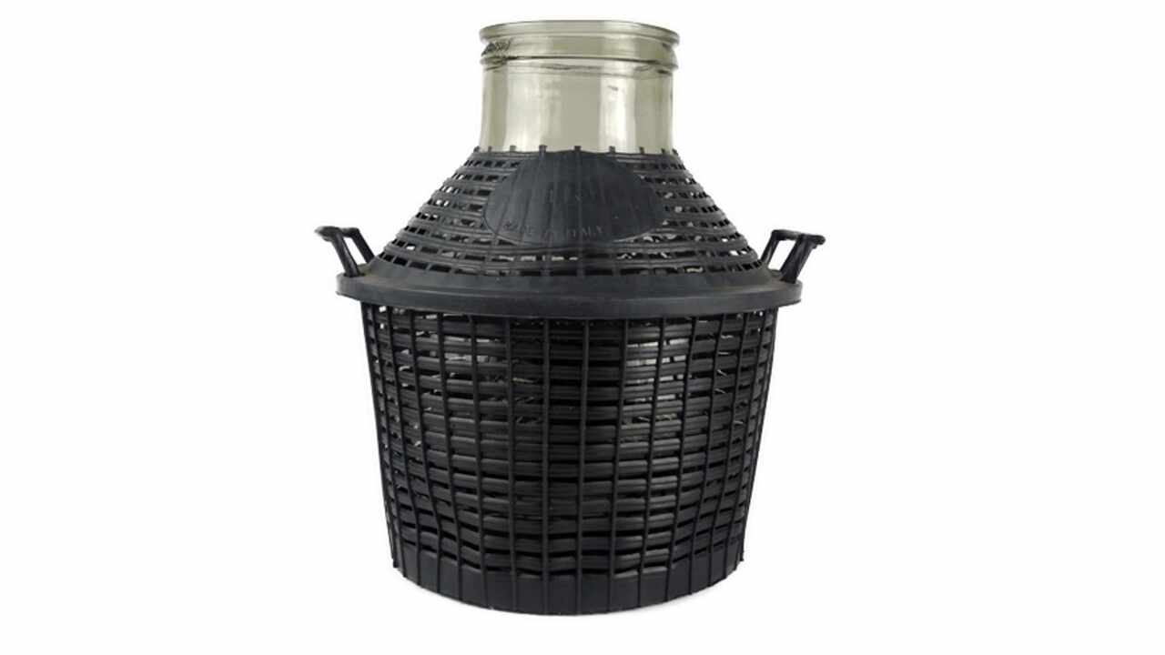 810204 Glasballon, grosse Öffnung, 10 Liter