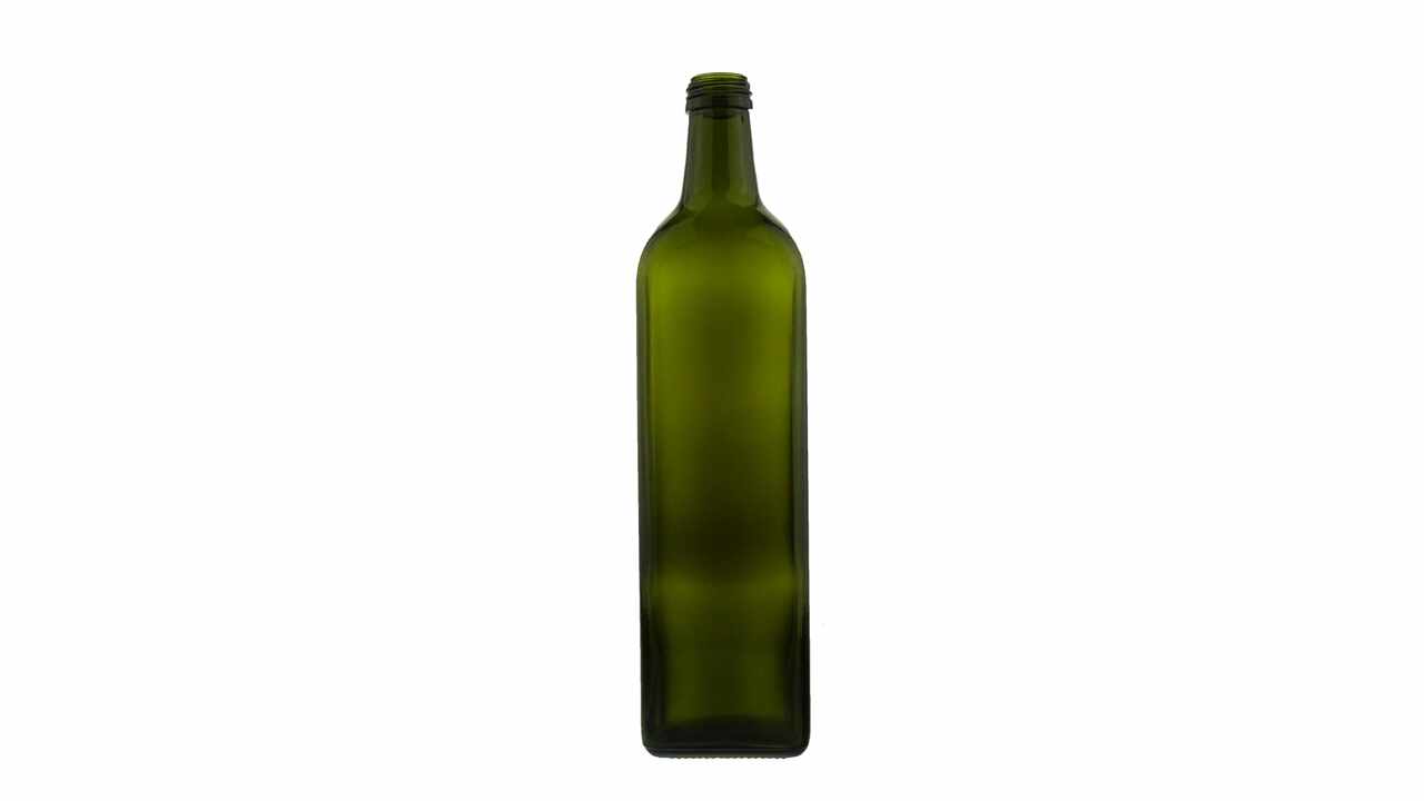 813007 Glasflasche Maraska, champagne, 1 Liter
