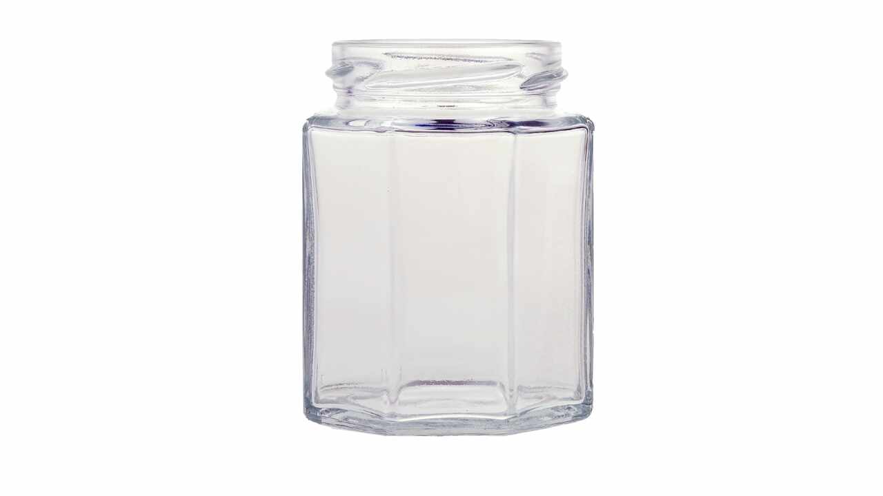 189216 Glas 8-eckig 190 ml, Ø 58 mm