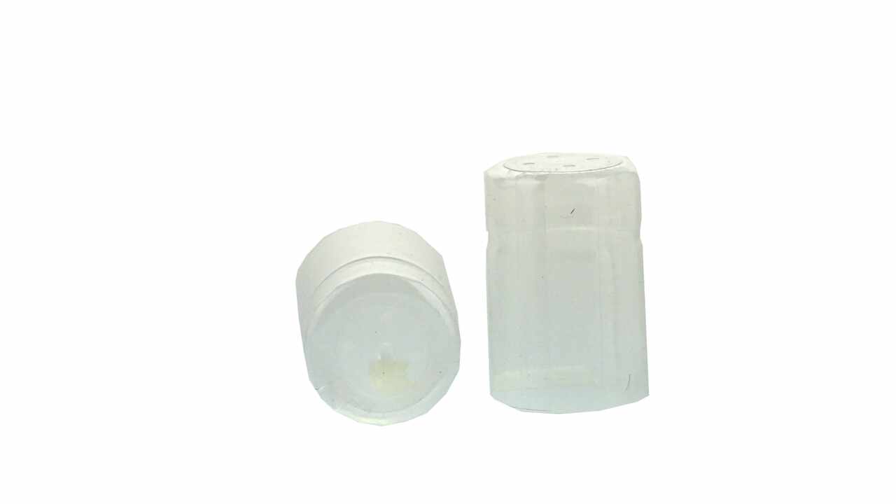 819102 Schrumpfkapseln transparent, vertikal, Ø 26 mm