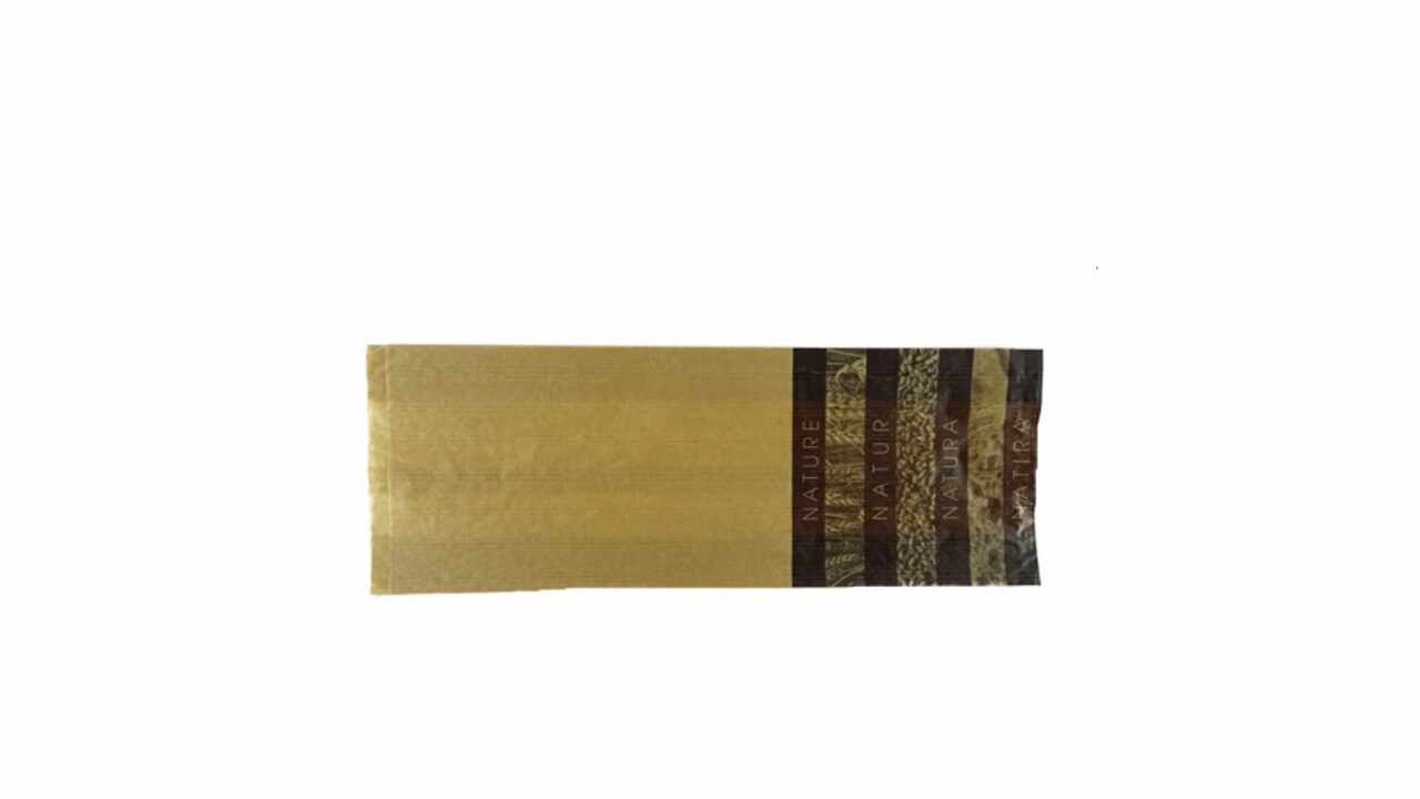 180021 Brotsack braun lang, 18 x 8 x 48 cm