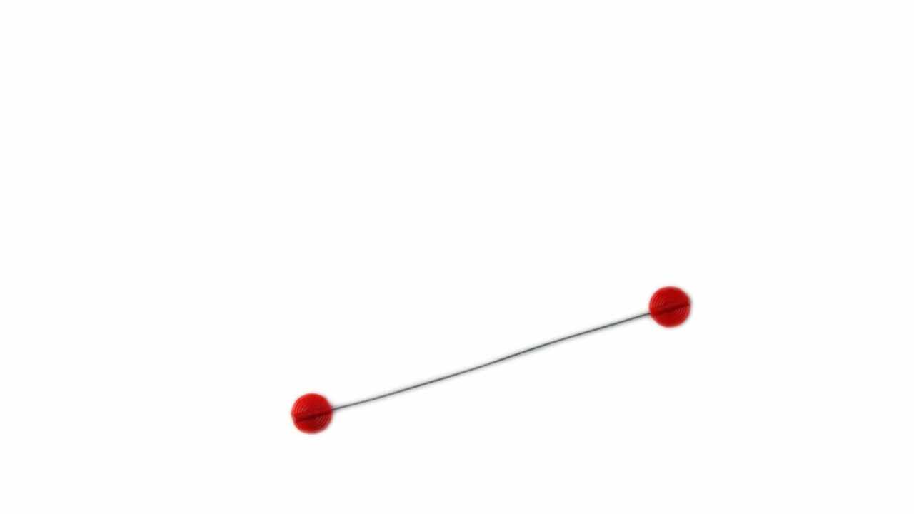 180431 Beutelverschlüsse rot, 8 cm 