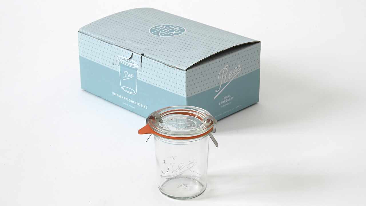 810102 Rex Sturzglas mini, 160 ml, je 6 Stück