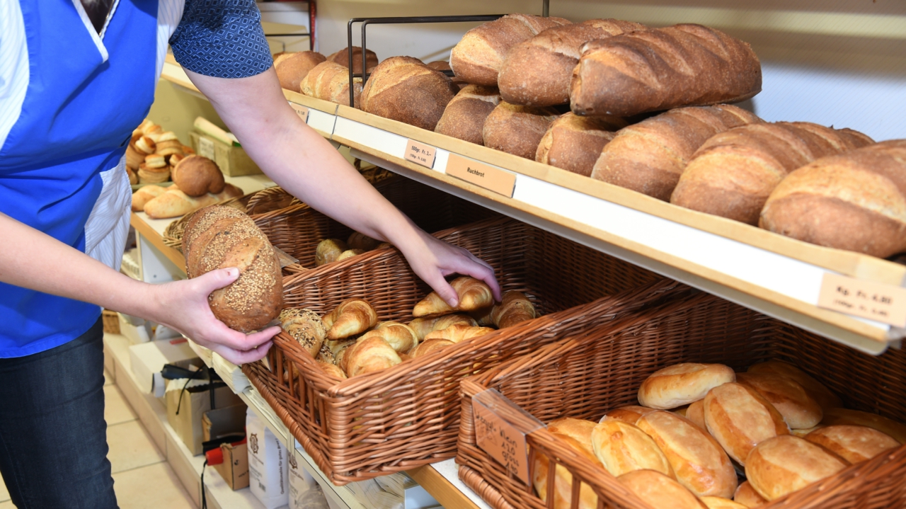 Brotsortiment Bäckerei