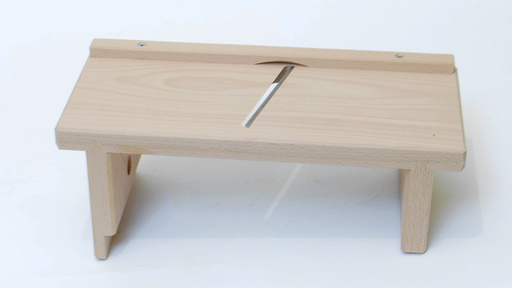 158013 Käsehobel 12 cm mit Führungsleiste