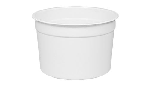 190008 Familien Jogurtbecher weiss 250 g Ø 95 mm