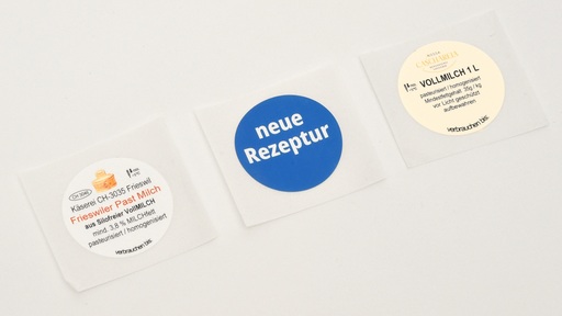 196590 Selbstklebe-Etiketten Kiaro weiss Ø 30 mm