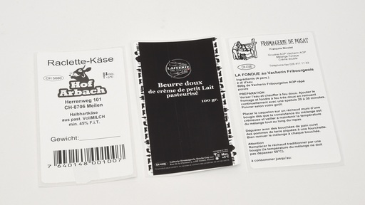 196597 Selbstklebe-Etiketten Kiaro weiss 70 x 130 mm