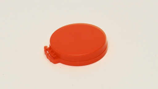 189086 Schnappdeckel rot Ø 43 mm 