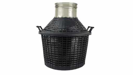 810204 Glasballon, grosse Öffnung, 10 Liter