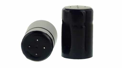 819103 Schrumpfkapseln schwarz glänzend, Ø 26 mm