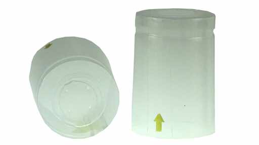 819125 Schrumpfkapseln transparent, Ø 36.5 mm, vertikal