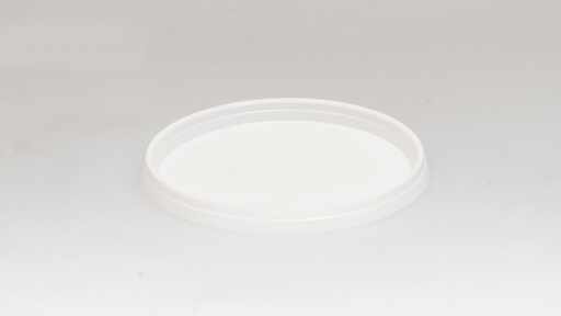 188713 Deckel PP Slimline Ø 95 mm weiss zu 200g / 300g / 500g Becher